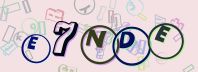 This is a captcha-picture. It is used to prevent mass-access by robots. (see: www.captcha.net)